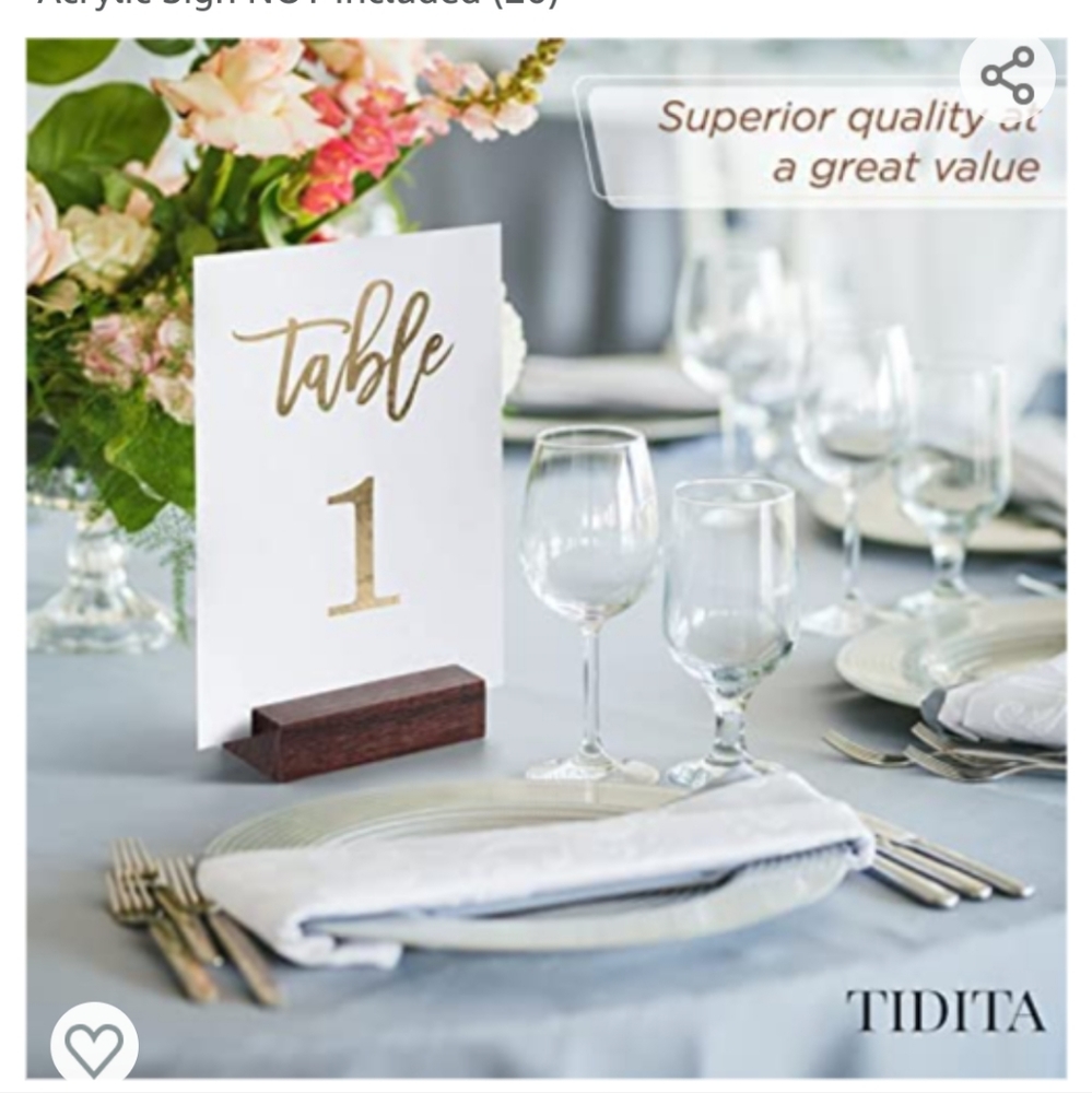 Tidita Place Card Holders